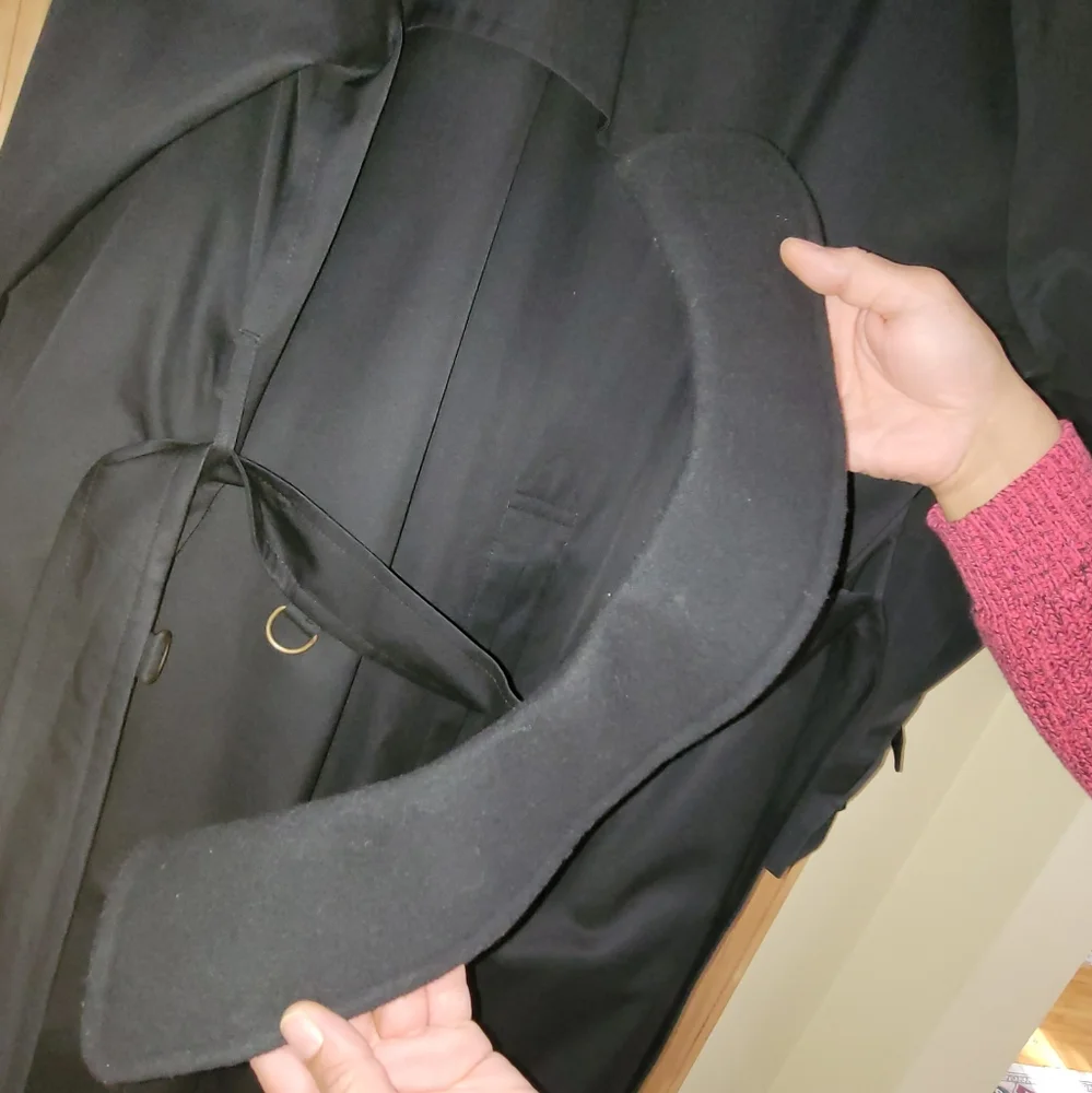 Burberry Men's Trench coat w/ removal wool lining  40R - Picture 14 of 16